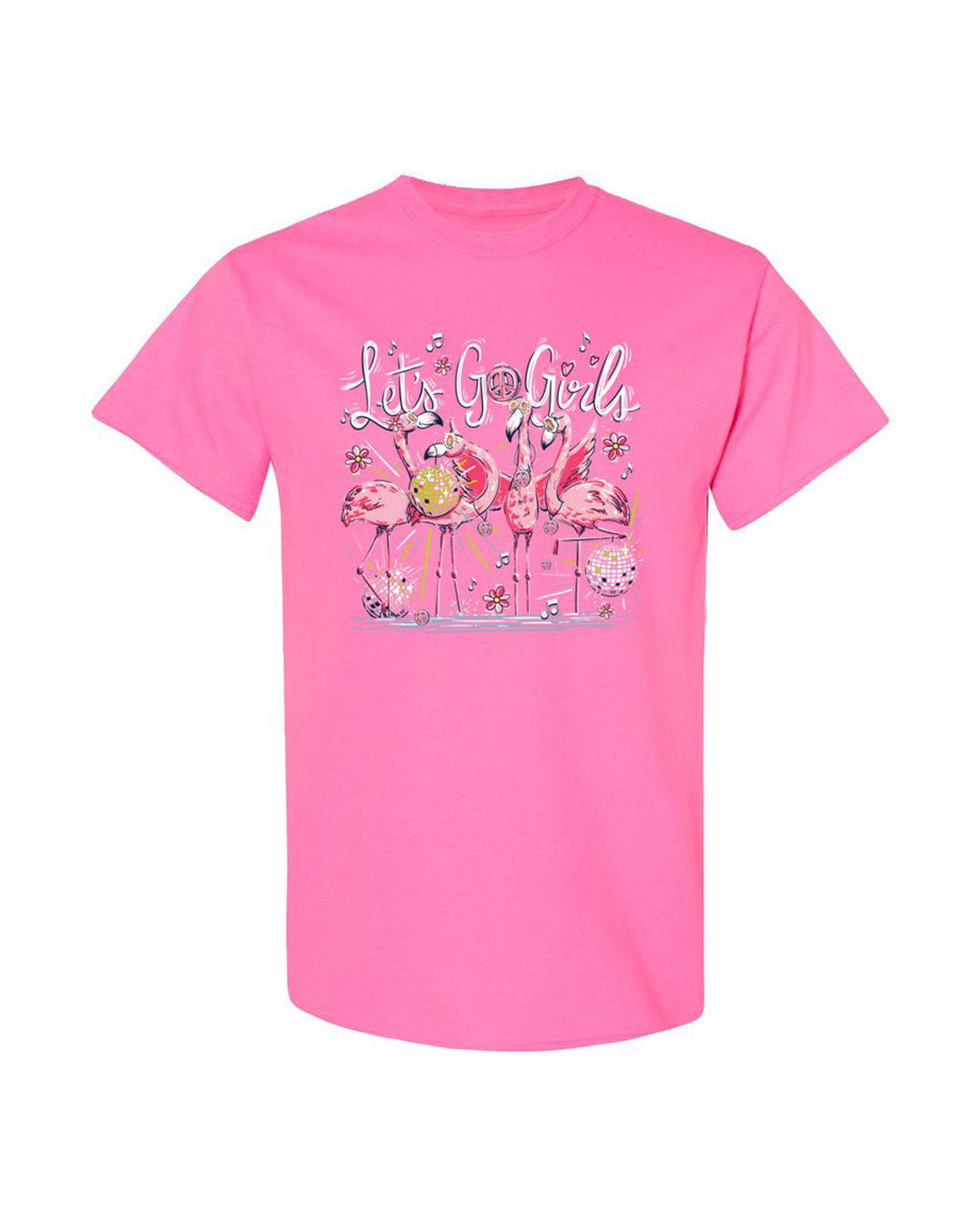 LET'S GO GIRLS FLAMINGO COTTON SHIRT - TY1906232