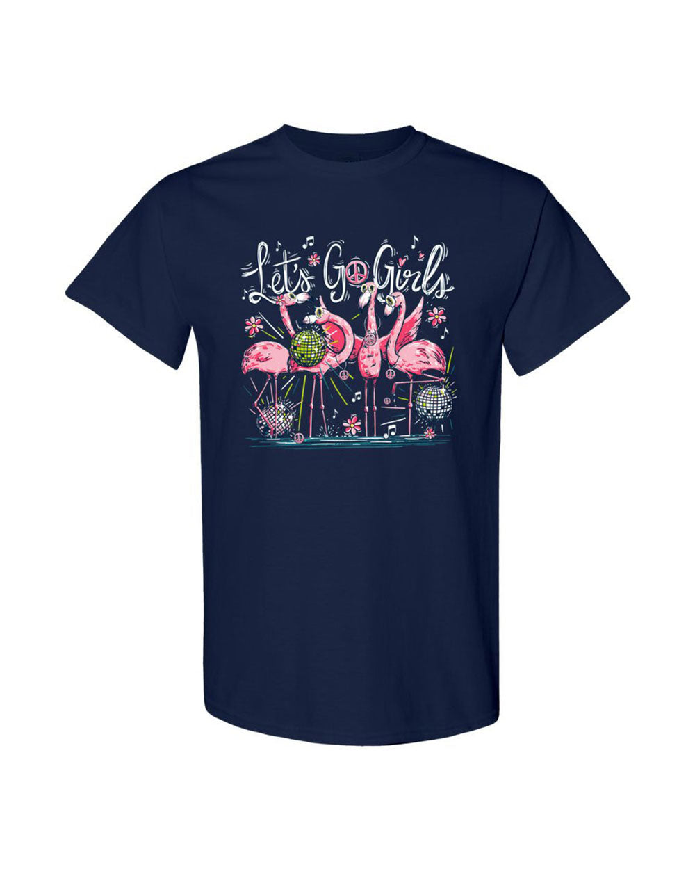 LET'S GO GIRLS FLAMINGO COTTON SHIRT - TY1906232