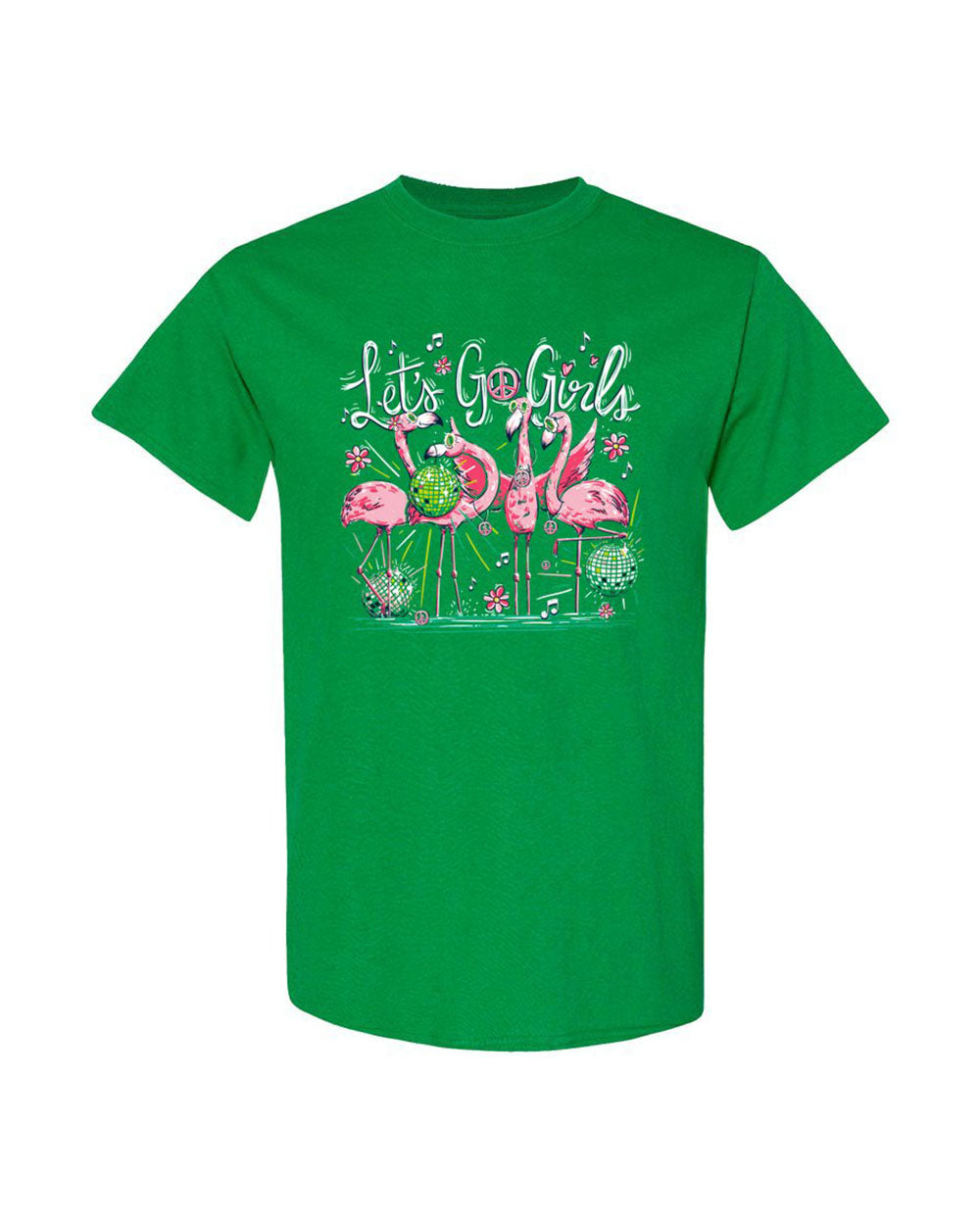 LET'S GO GIRLS FLAMINGO COTTON SHIRT - TY1906232