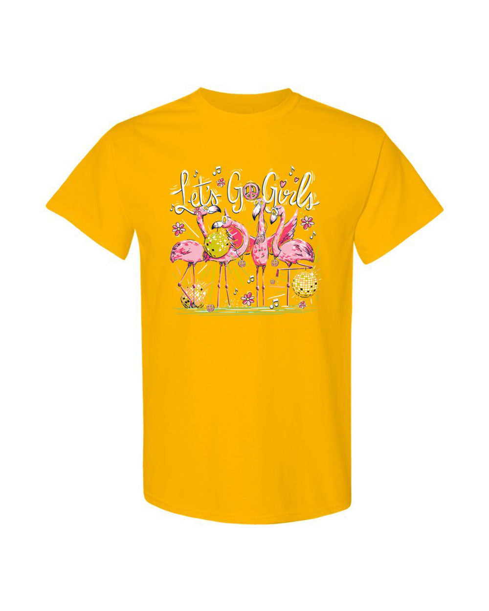 LET'S GO GIRLS FLAMINGO COTTON SHIRT - TY1906232