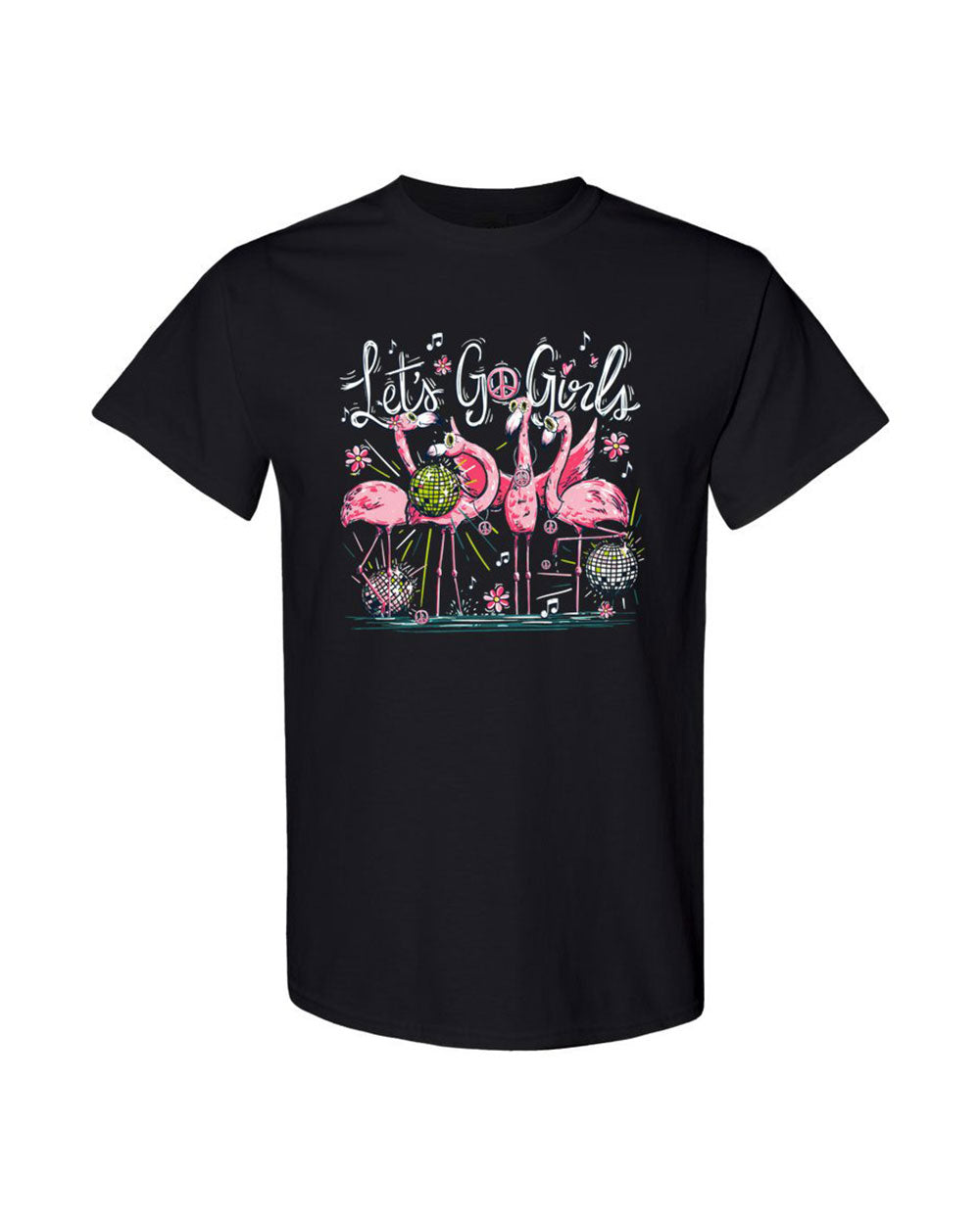 LET'S GO GIRLS FLAMINGO COTTON SHIRT - TY1906232