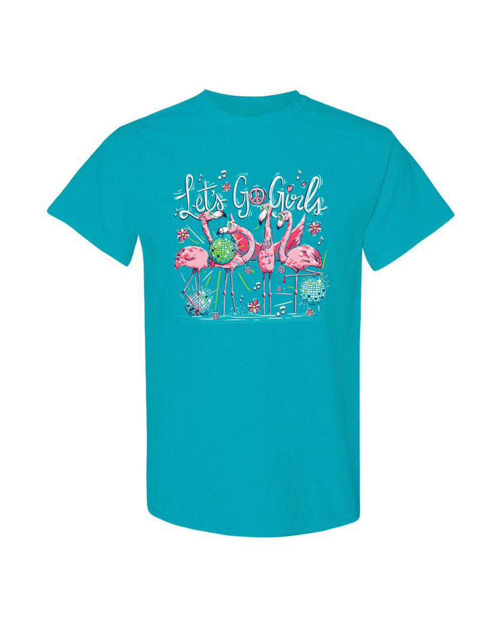 LET'S GO GIRLS FLAMINGO COTTON SHIRT - TY1906232