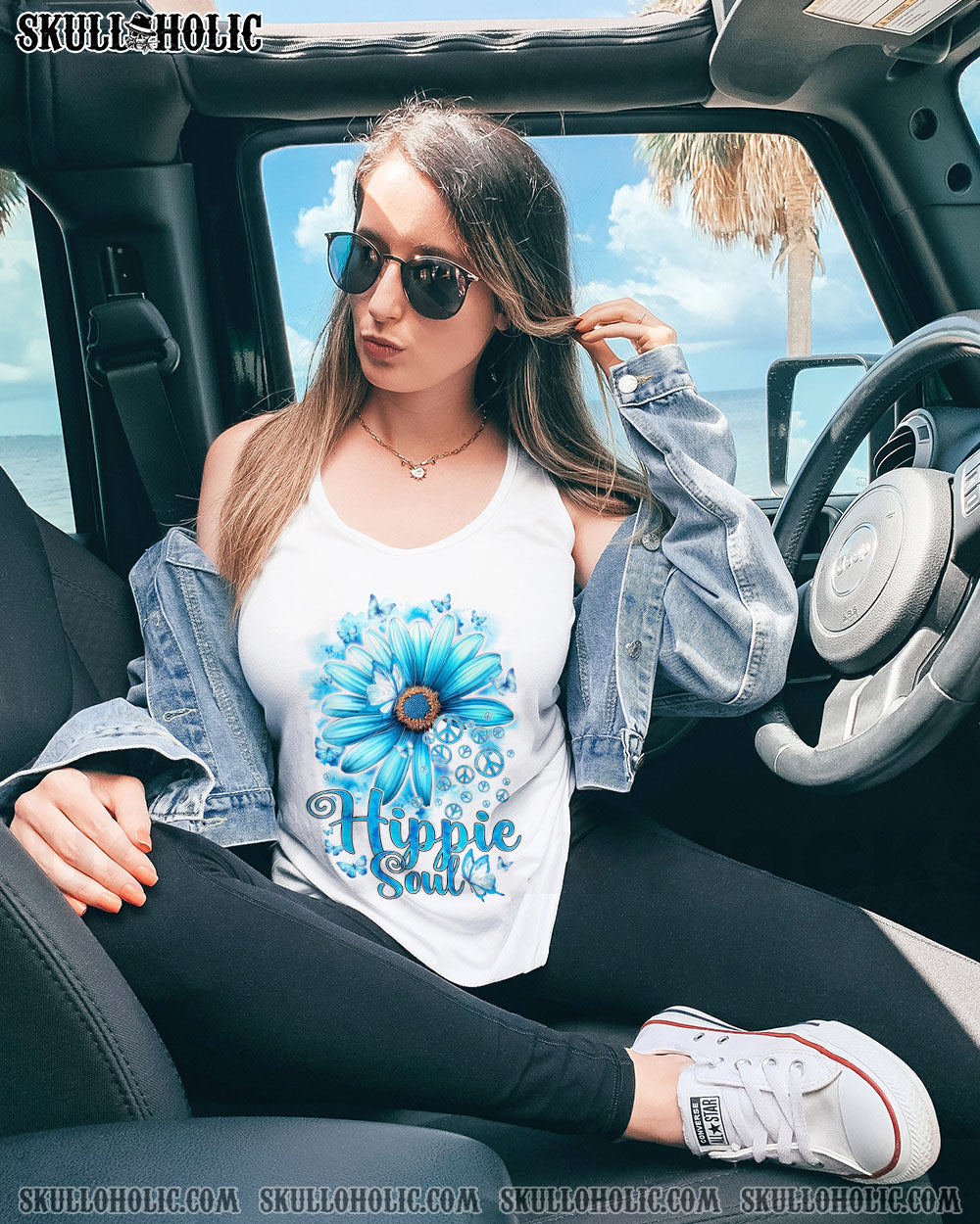 HIPPIE SOUL FLOWER ALL OVER PRINT - TY1911241