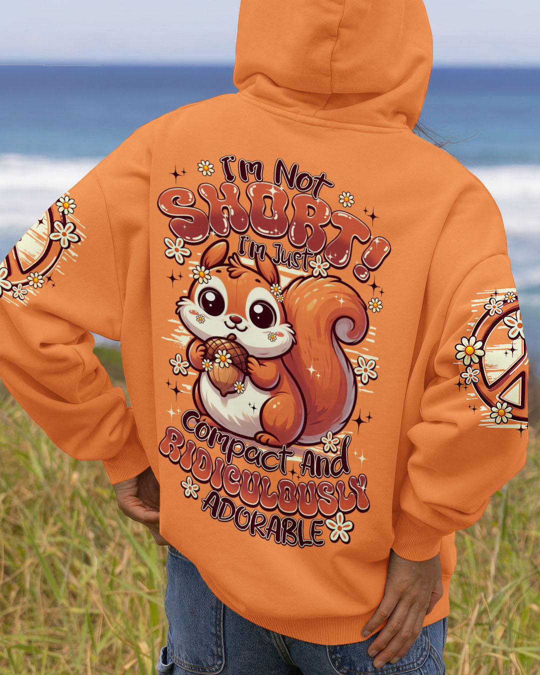 I'M NOT SHORT SQUIRREL ALL OVER PRINT - TY2008251
