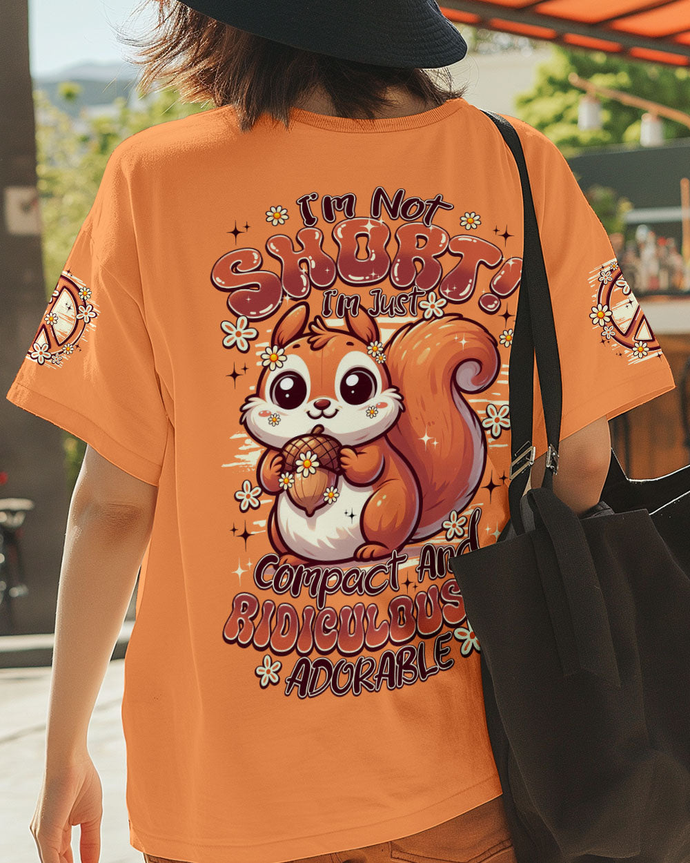 I'M NOT SHORT SQUIRREL ALL OVER PRINT - TY2008251