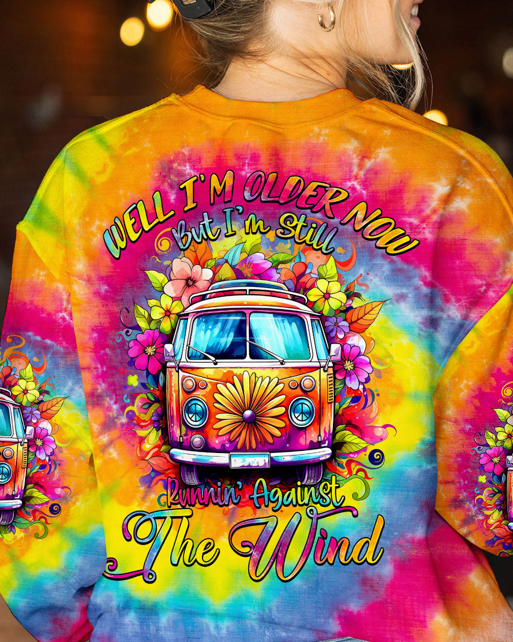 RUNNING AGAINST THE WIND TIE DYE ALL OVER PRINT - TY2207236
