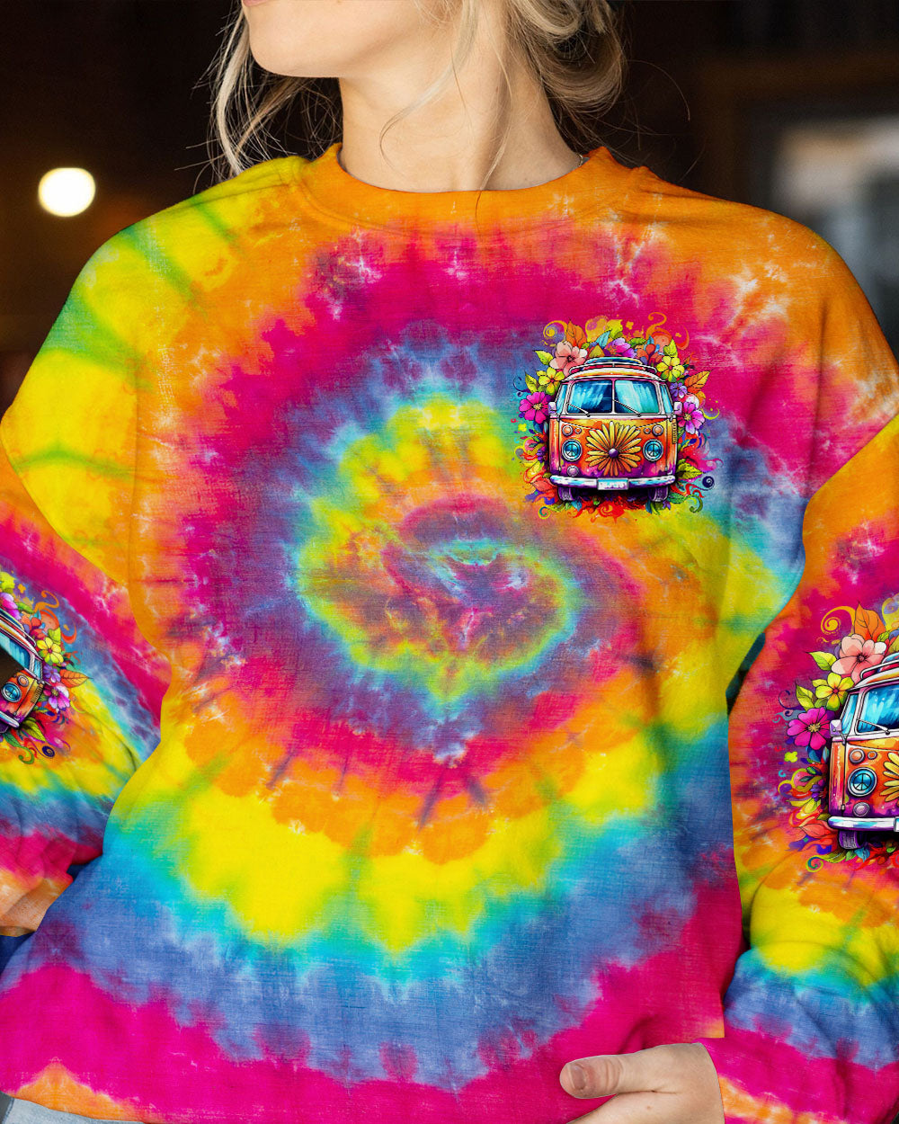 RUNNING AGAINST THE WIND TIE DYE ALL OVER PRINT - TY2207236