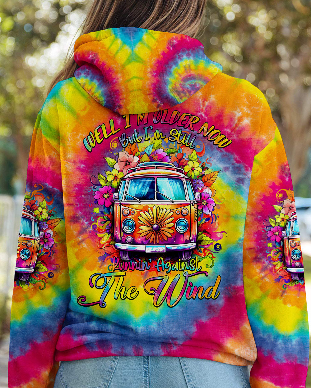 RUNNING AGAINST THE WIND TIE DYE ALL OVER PRINT - TY2207236