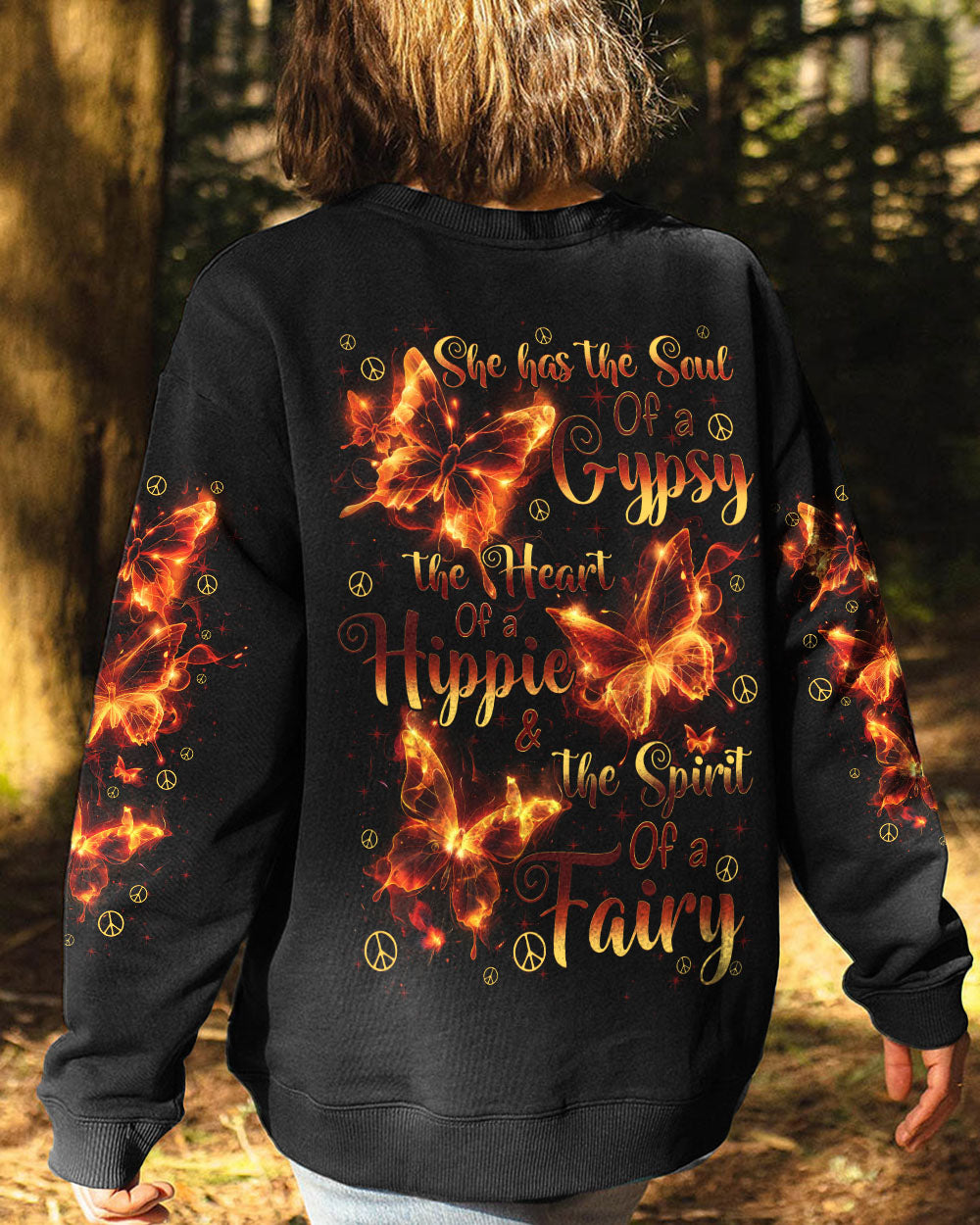 SPIRIT OFF A FAIRY BUTTERFLIES ALL OVER PRINT - TY2211241