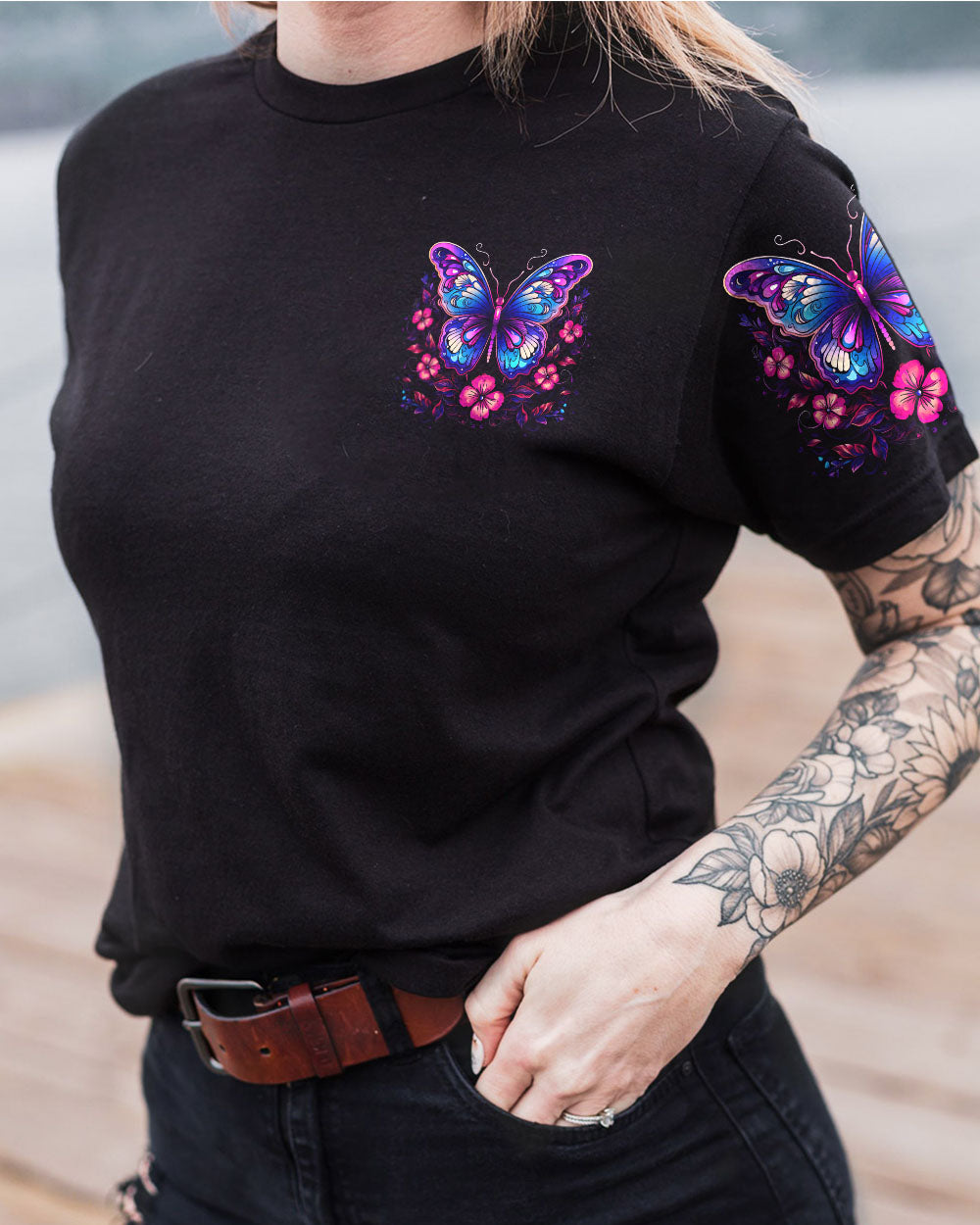 YOUR ENERGY IS CELEBRATED BUTTERFLY ALL OVER PRINT - TY2308232