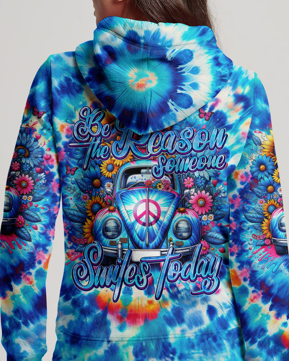 BE THE REASON SOMEONE SMILES TODAY TIE DYE ALL OVER PRINT - TY2401242