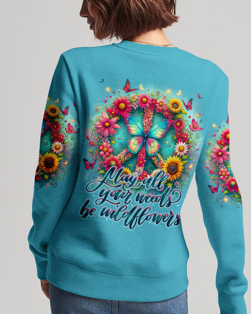 MAY ALL YOUR WEEDS BE WILDFLOWERS ALL OVER PRINT - TY2404242