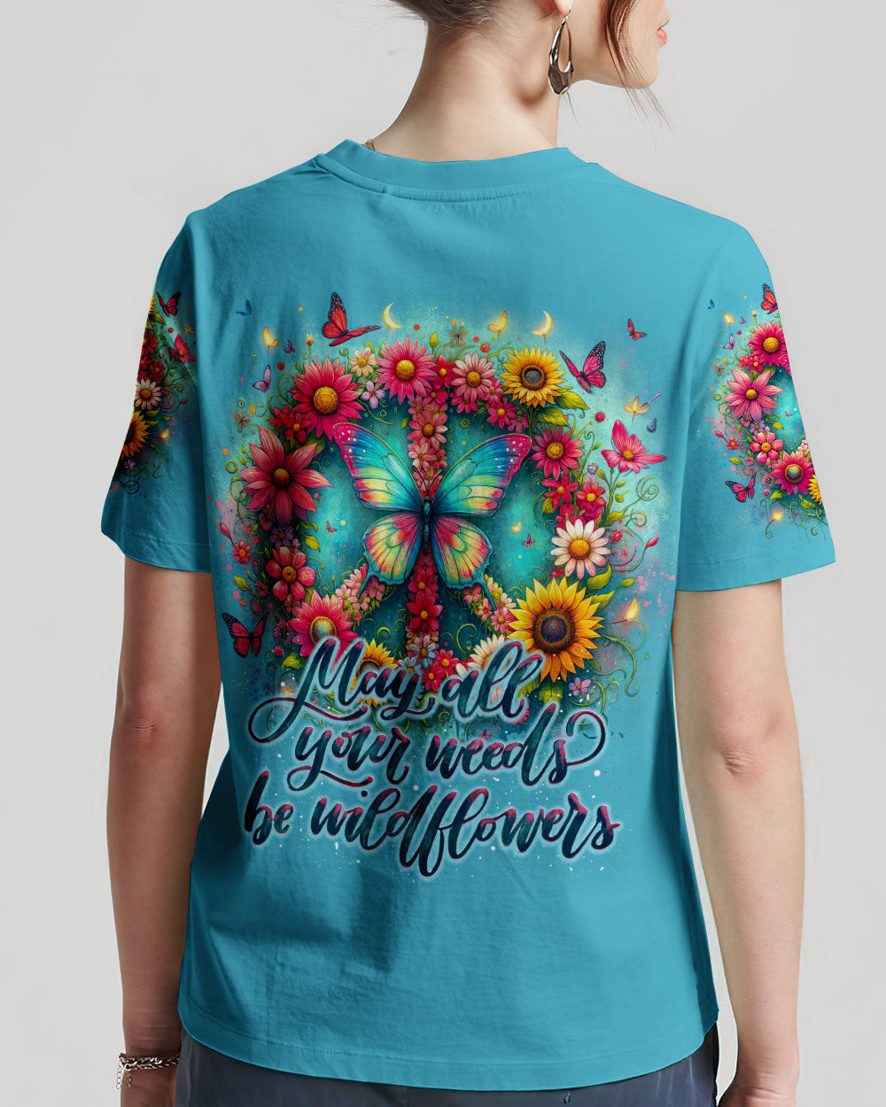 MAY ALL YOUR WEEDS BE WILDFLOWERS ALL OVER PRINT - TY2404242