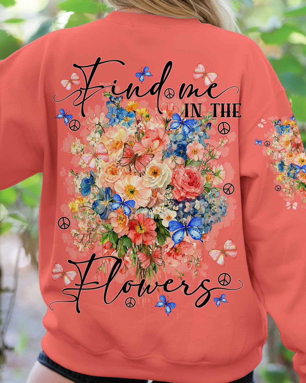 FIND ME IN THE FLOWERS ALL OVER PRINT - TY2411251