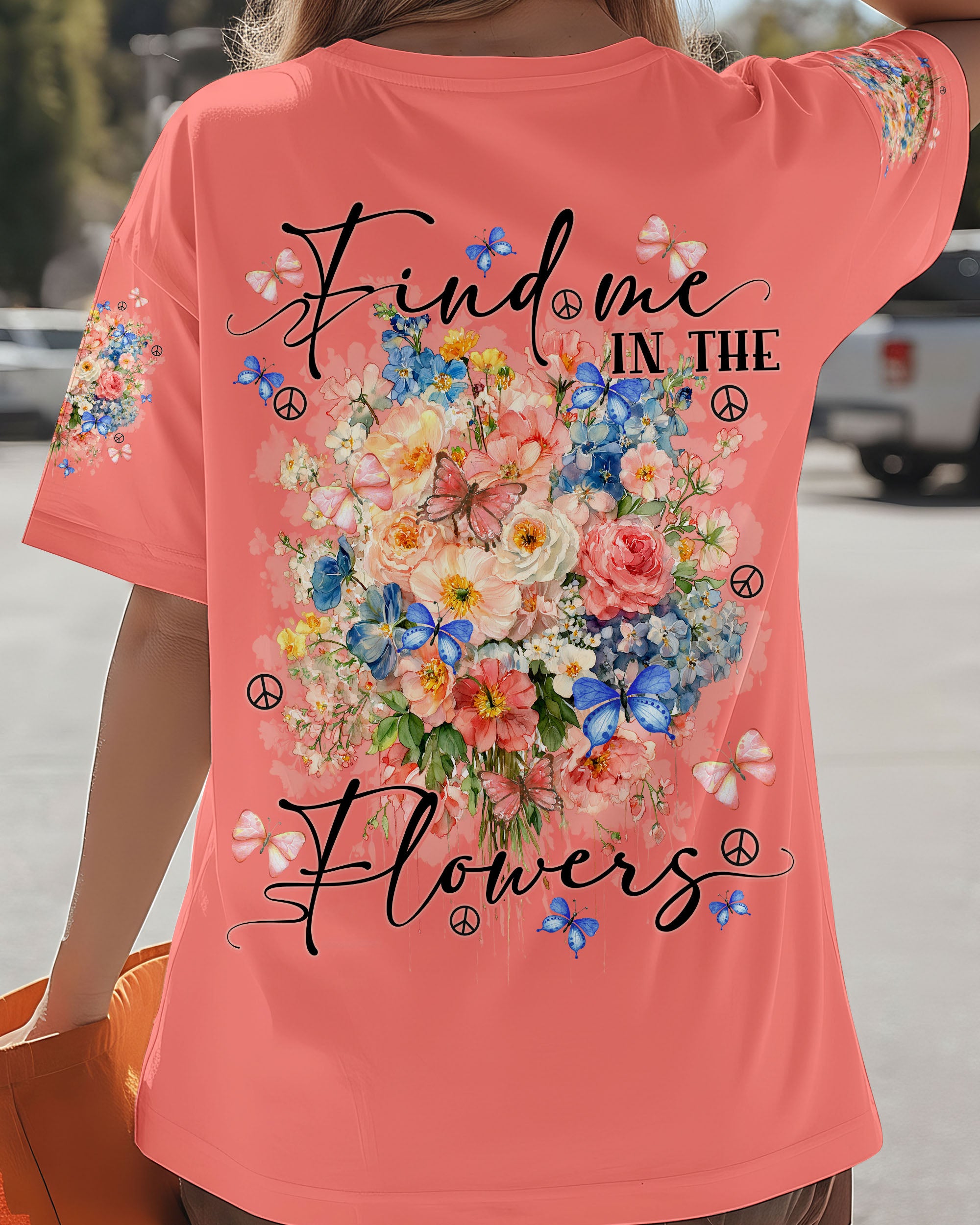 FIND ME IN THE FLOWERS ALL OVER PRINT - TY2411251