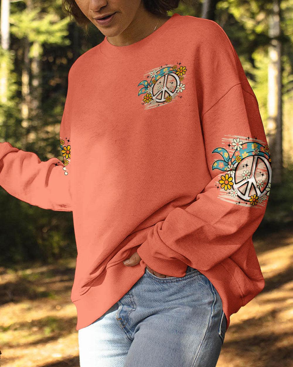 I'M NOT SHORT DUCK HIPPIE ALL OVER PRINT - TY2506252