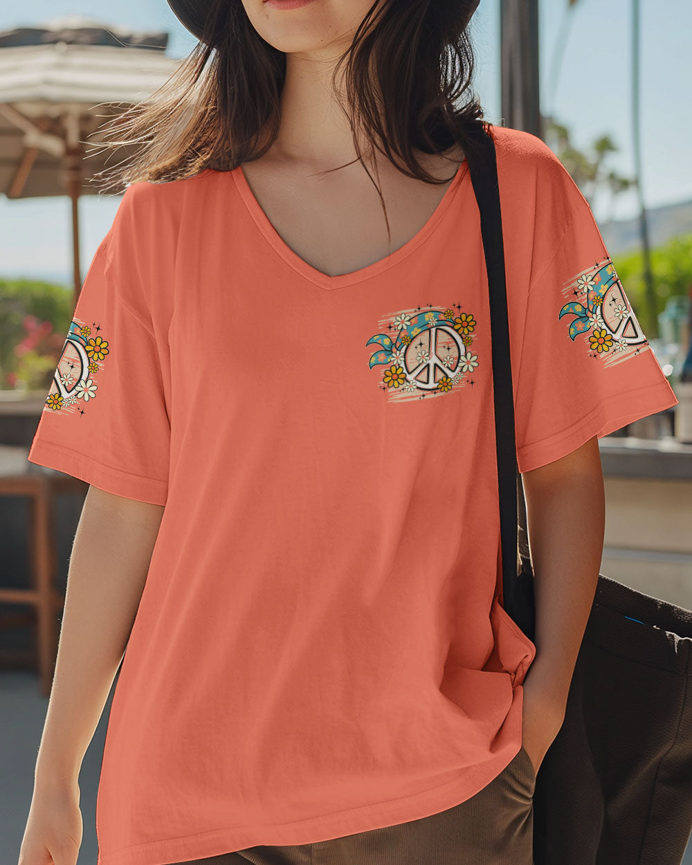 I'M NOT SHORT DUCK HIPPIE ALL OVER PRINT - TY2506252