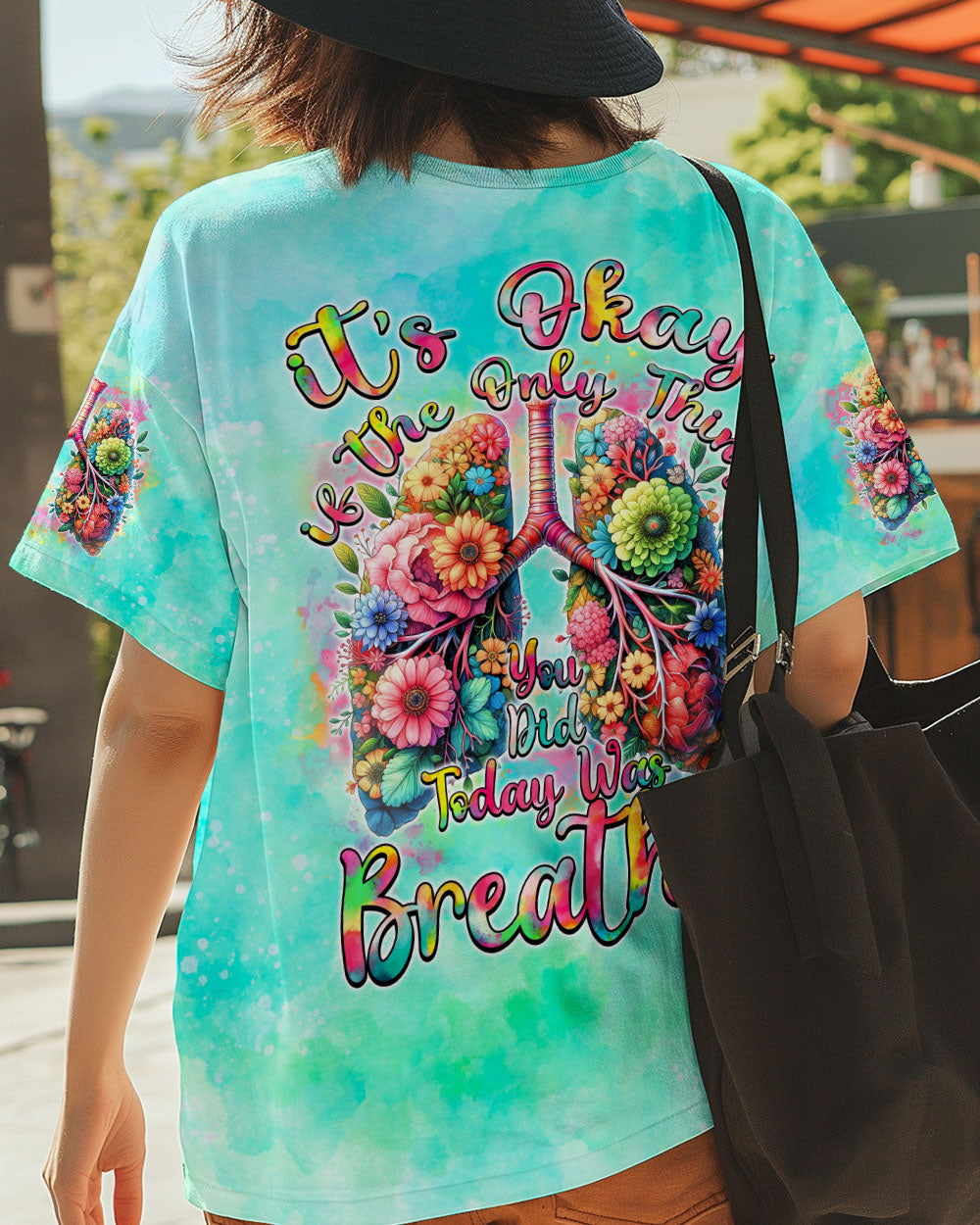 TODAY WAS BREATH LUNG FLOWERS ALL OVER PRINT - TY2511242