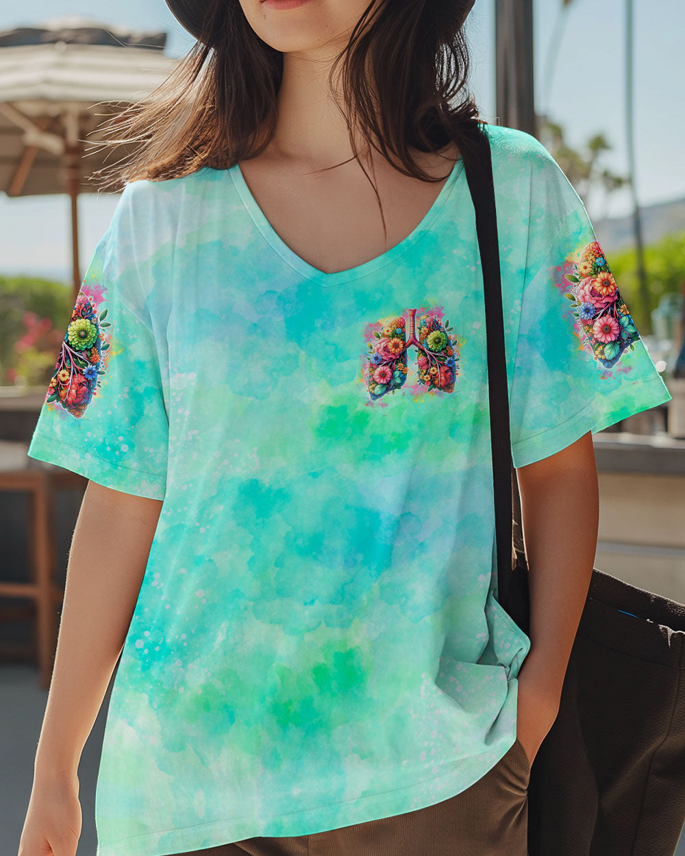 TODAY WAS BREATH LUNG FLOWERS ALL OVER PRINT - TY2511242
