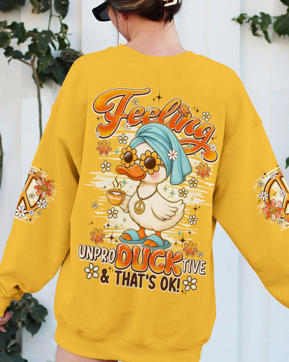FEELING UNPRODUCKTIVE AND THAT'S OK ALL OVER PRINT - TY2606252