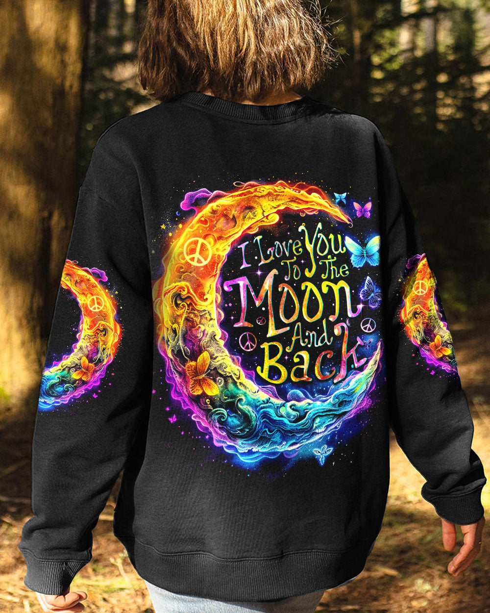LOVE YOU TO THE MOON AND BACK ALL OVER PRINT - TY2702243