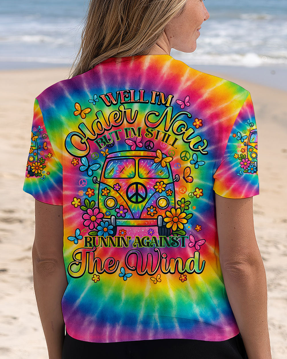 RUNNING AGAINST THE WIN TIE DYE ALL OVER PRINT - TY2803251