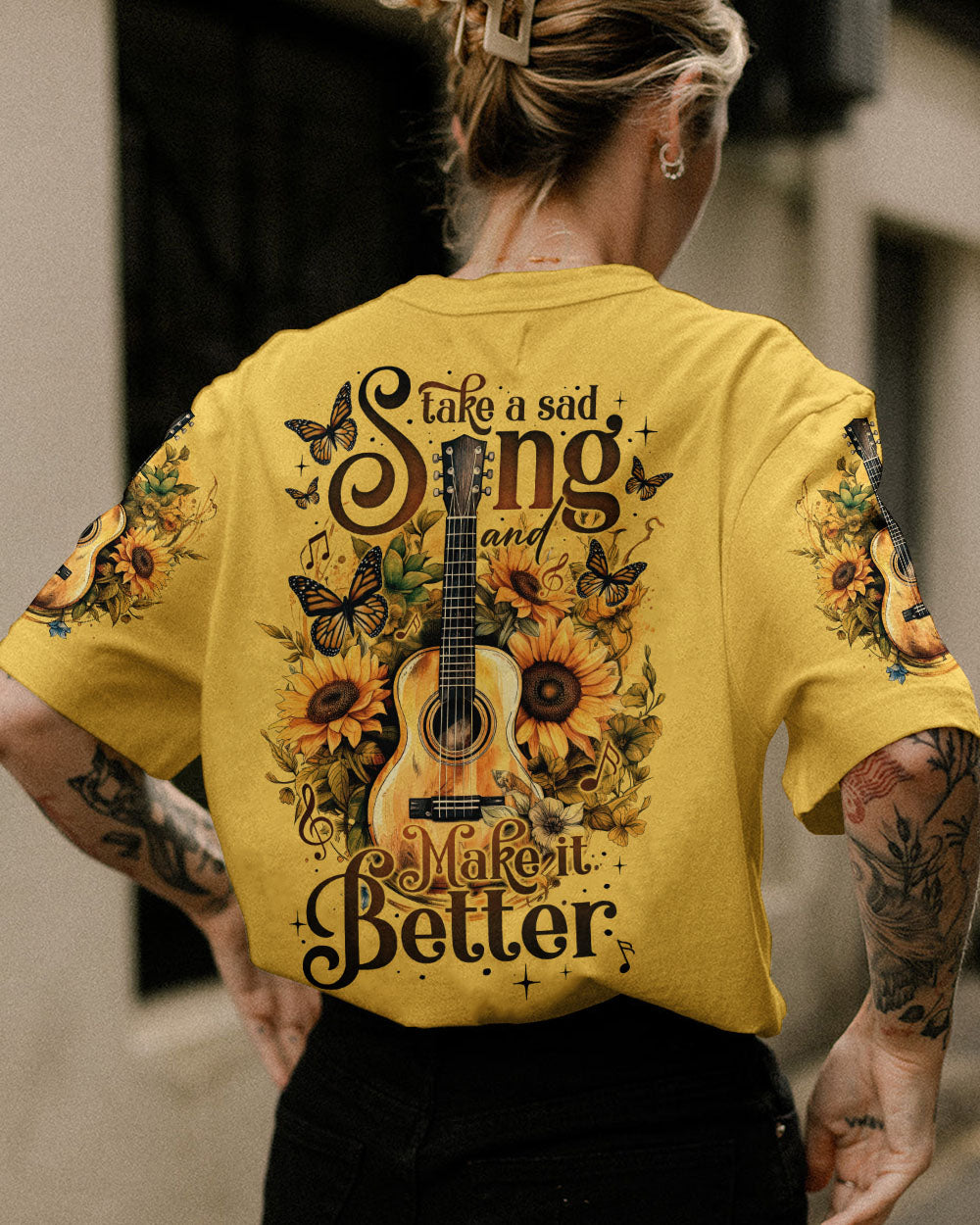 MAKE IT BETTER GUITAR ALL OVER PRINT - TY2808234