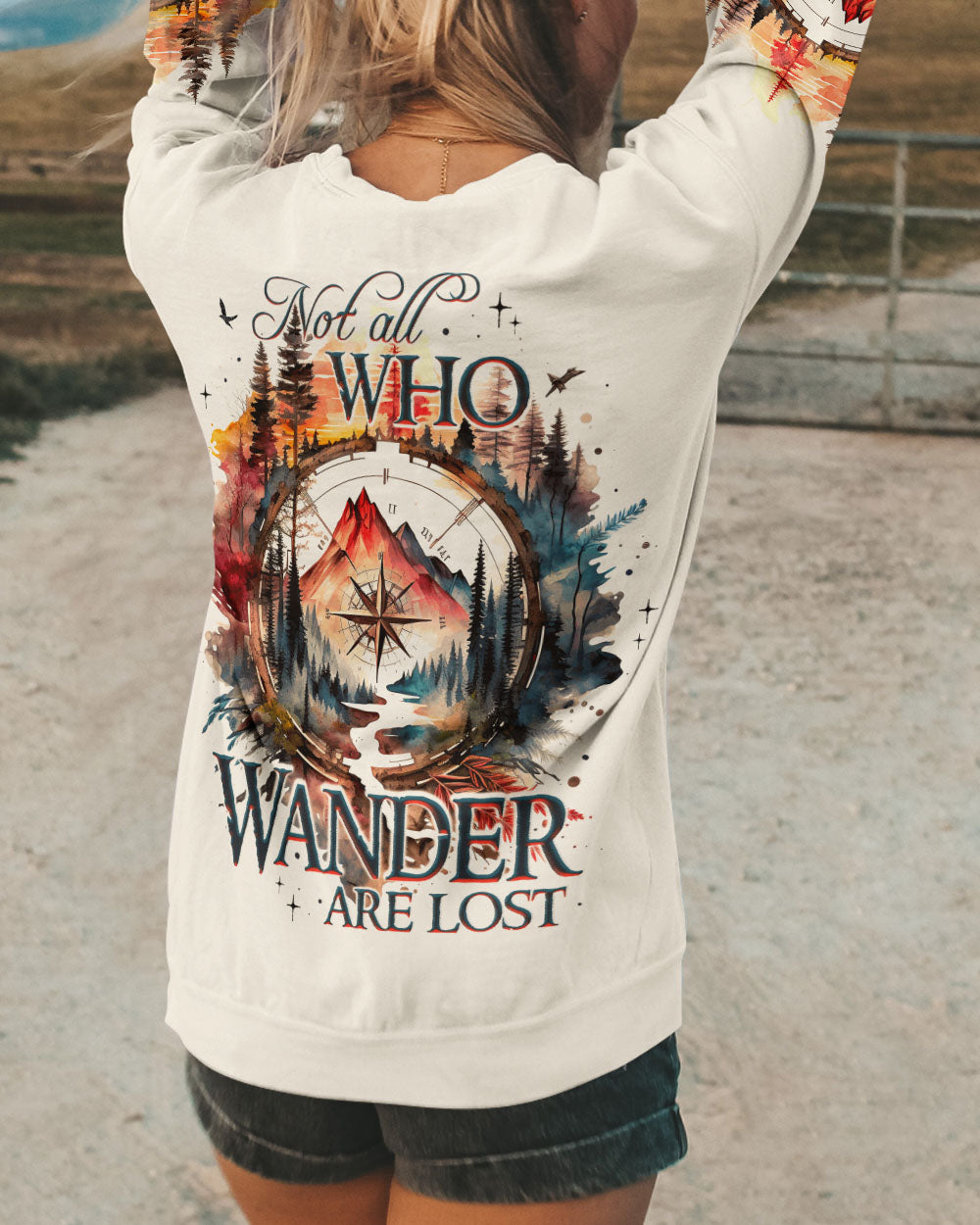 NOT ALL WHO WANDER ARE LOST ALL OVER PRINT - TY2905232