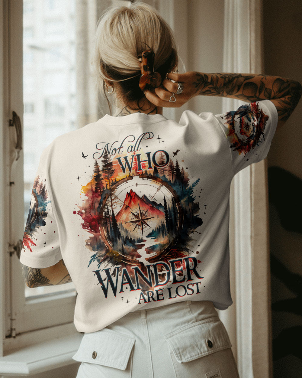 NOT ALL WHO WANDER ARE LOST ALL OVER PRINT - TY2905232