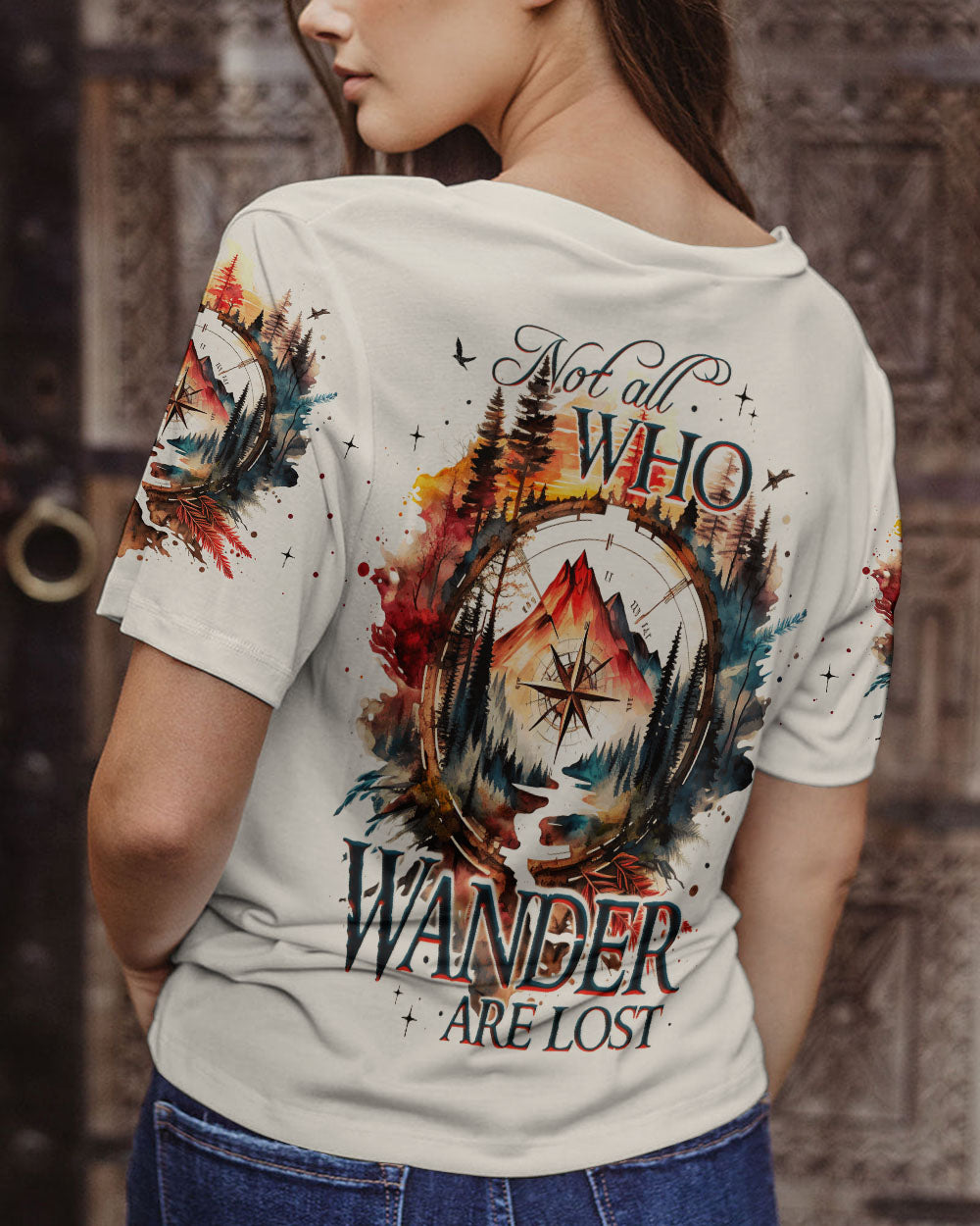 NOT ALL WHO WANDER ARE LOST ALL OVER PRINT - TY2905232