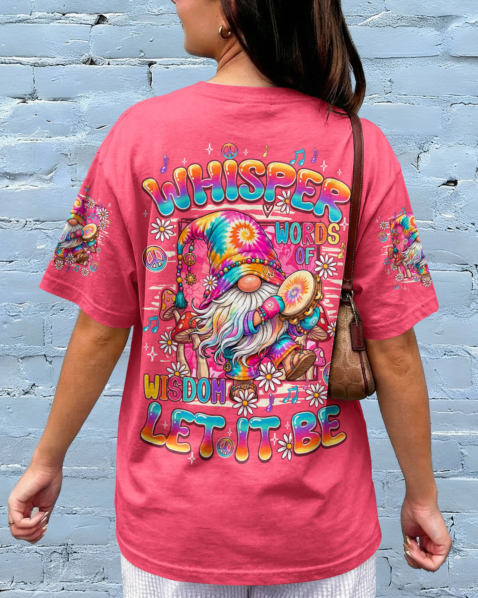 WHISPER WORDS OF WISDOM LET IT BE GNOME ALL OVER PRINT - TY2907261
