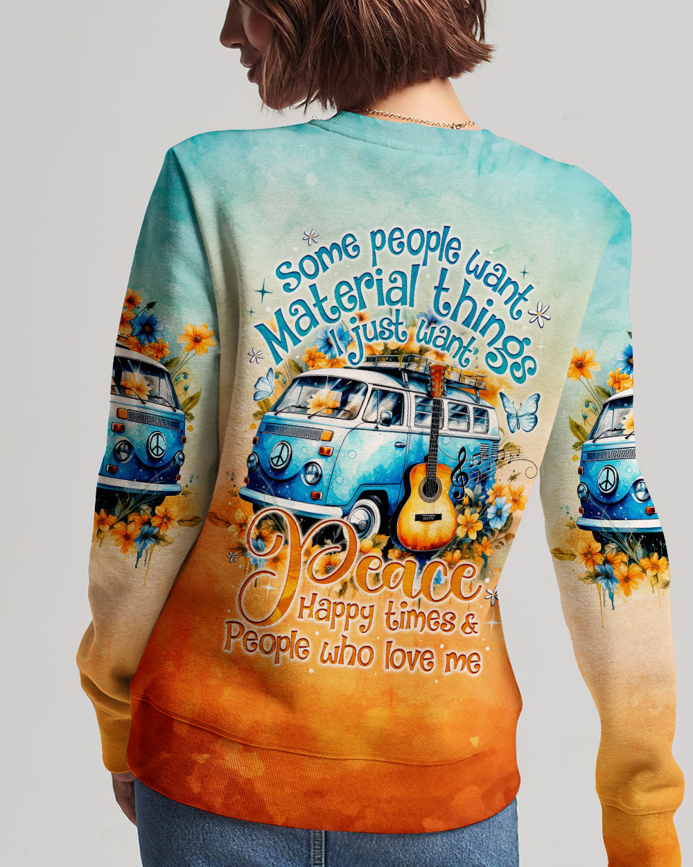 JUST WANT PEACE ALL OVER PRINT - TY2908232