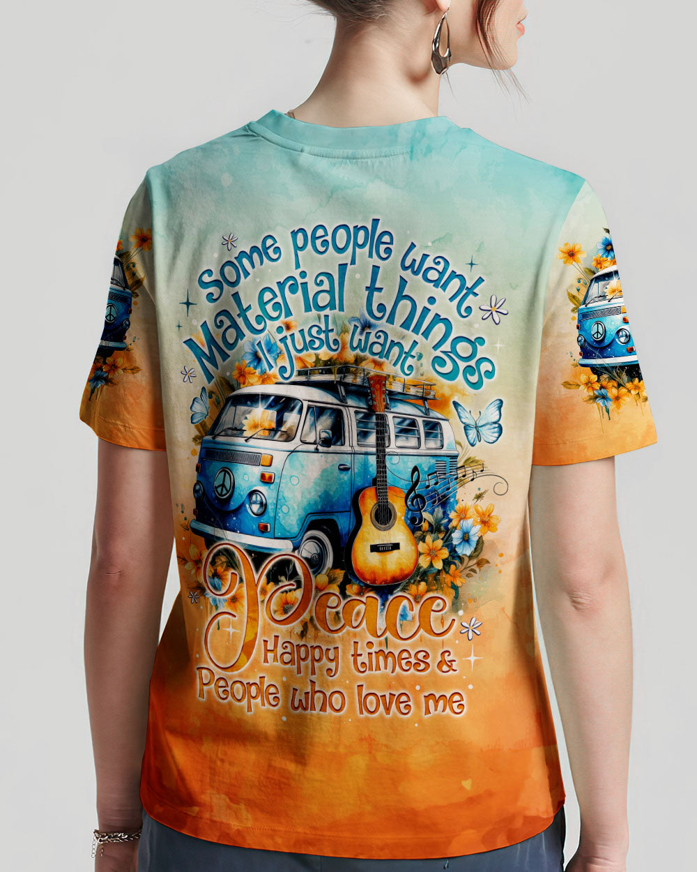 JUST WANT PEACE ALL OVER PRINT - TY2908232