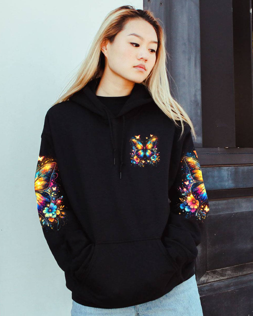 LIFE IS A TICKET BUTTERFLY ALL OVER PRINT - TY3001242