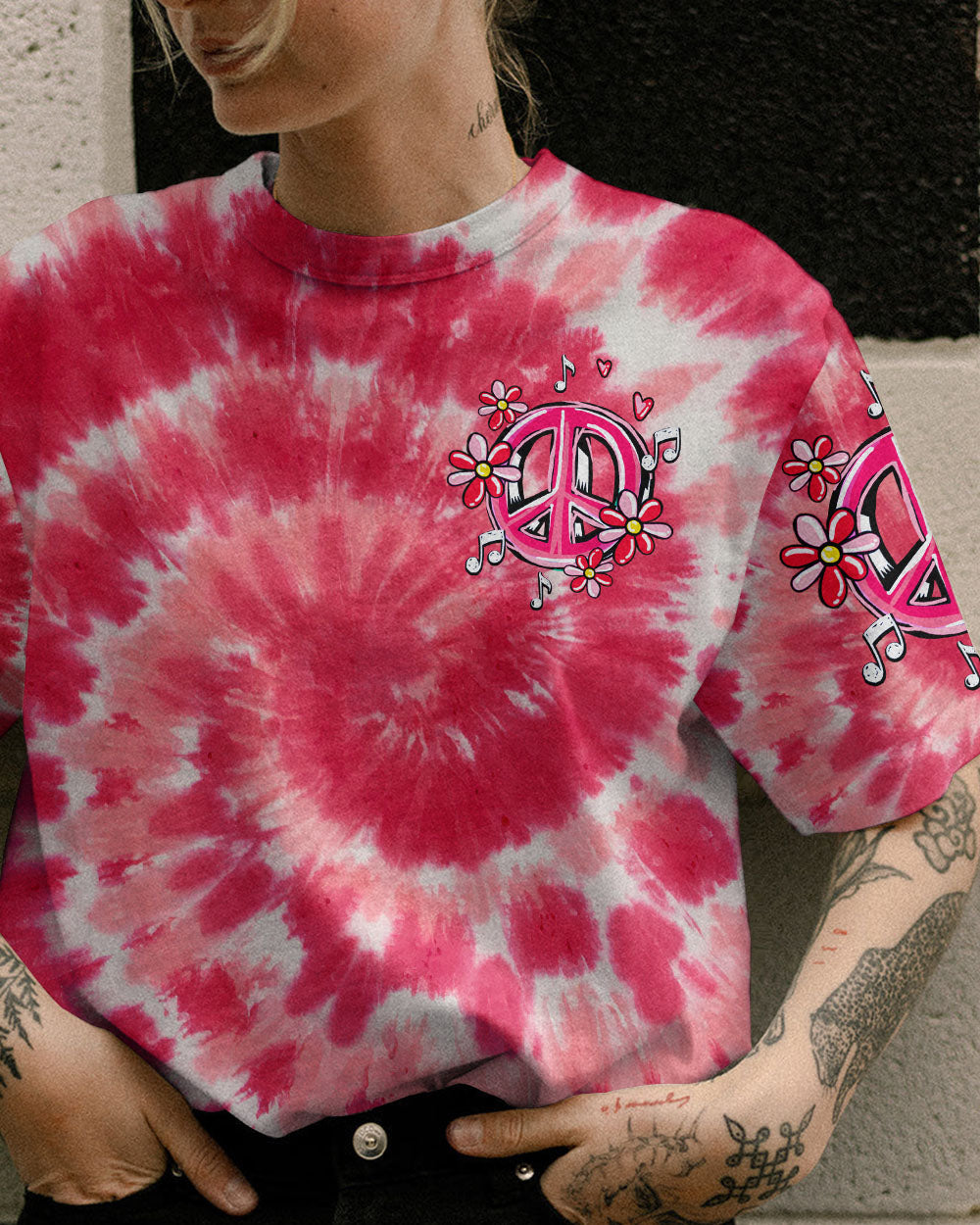 MAKE TODAY FLAMAZING TIE DYE ALL OVER PRINT - TY3006233