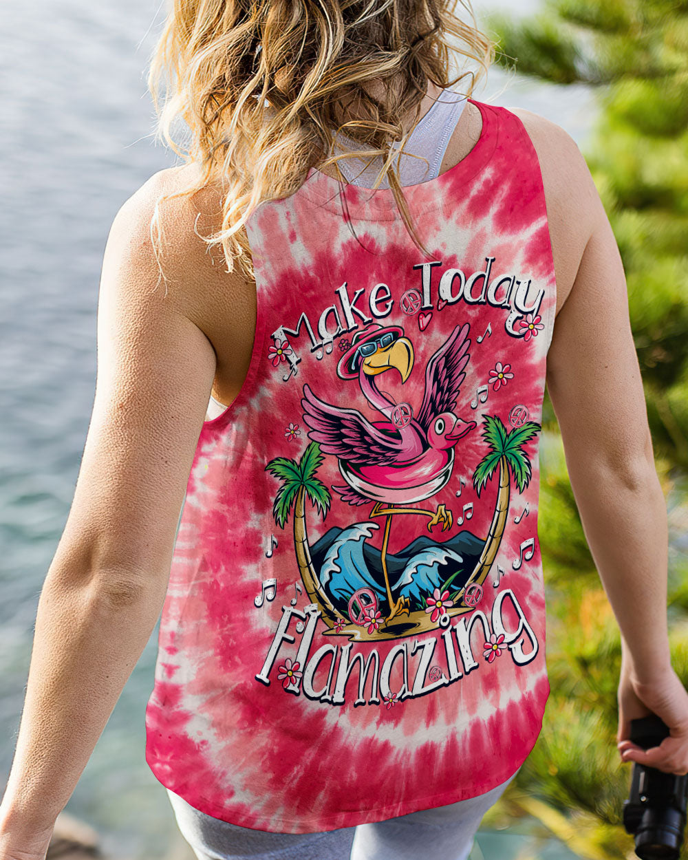 MAKE TODAY FLAMAZING TIE DYE ALL OVER PRINT - TY3006233
