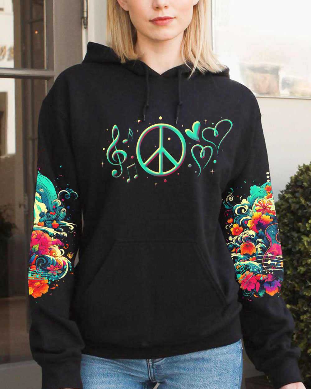 PEACE IS IN MY SOUL GUITAR ALL OVER PRINT - TY3105232