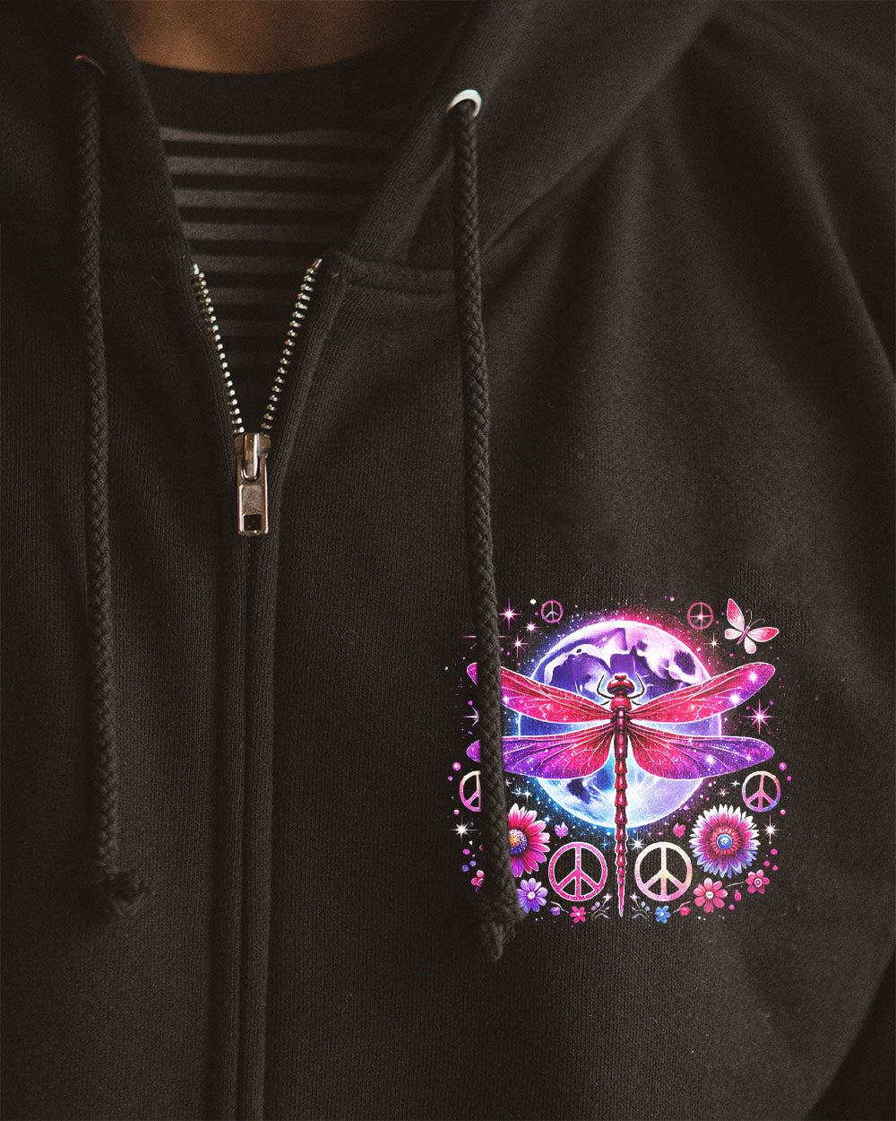 MAY YOU TOUCH DRAGONFLIES AND STARS ALL OVER PRINT - TYHI0907241