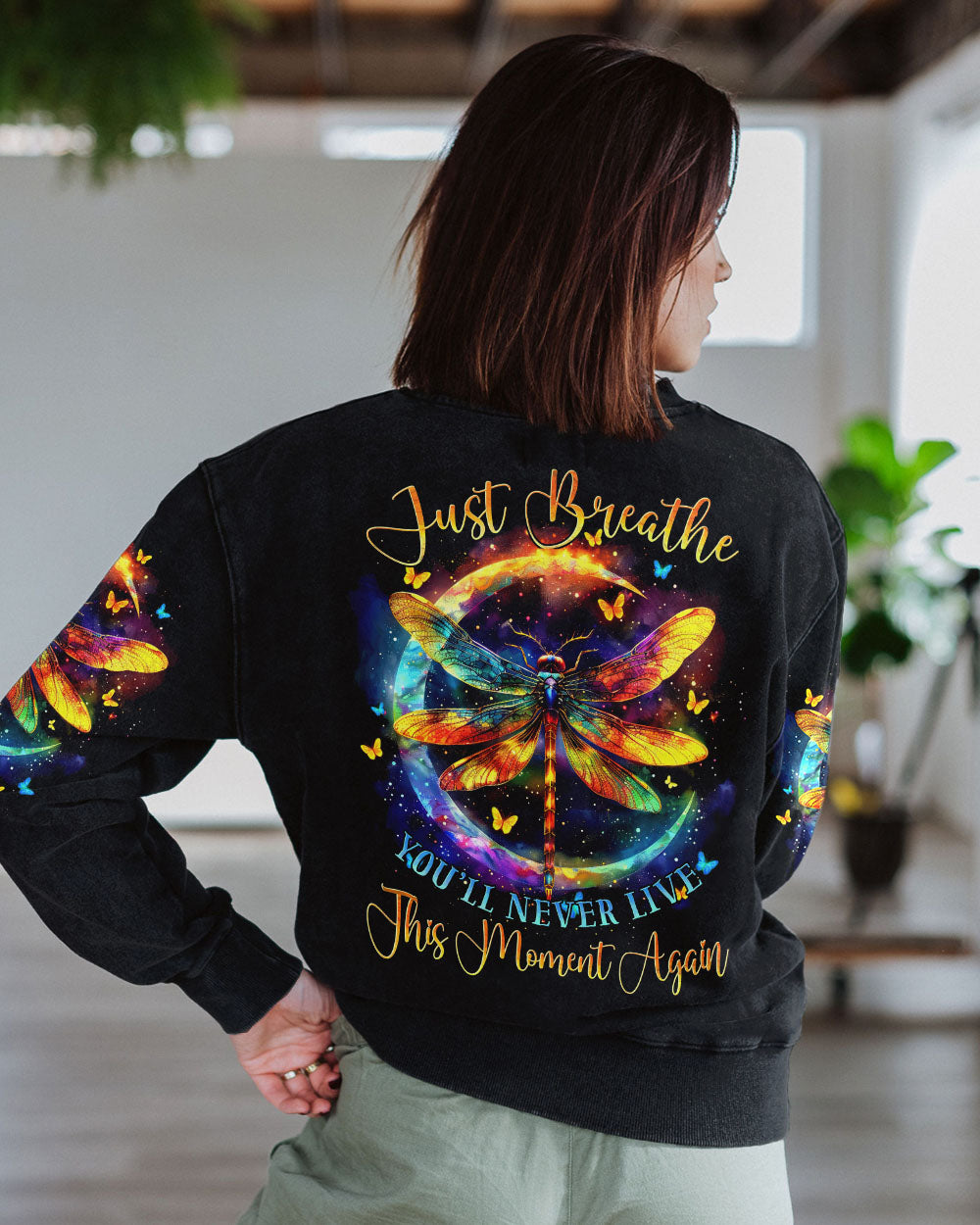 JUST BREATHE DRAGONFLY ALL OVER PRINT - TYHI1103241