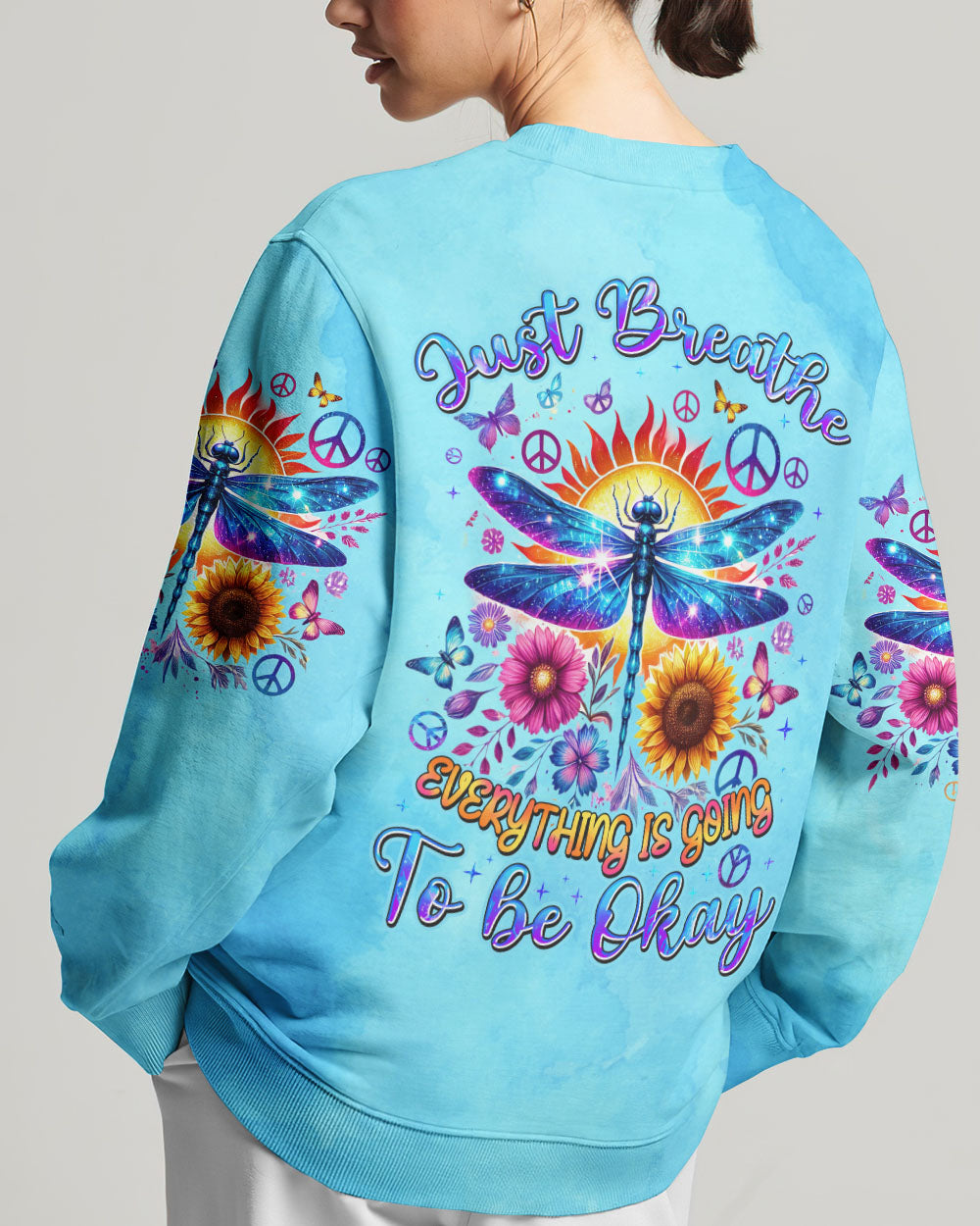 JUST BREATHE DRAGONFLY ALL OVER PRINT - TYHI1107242