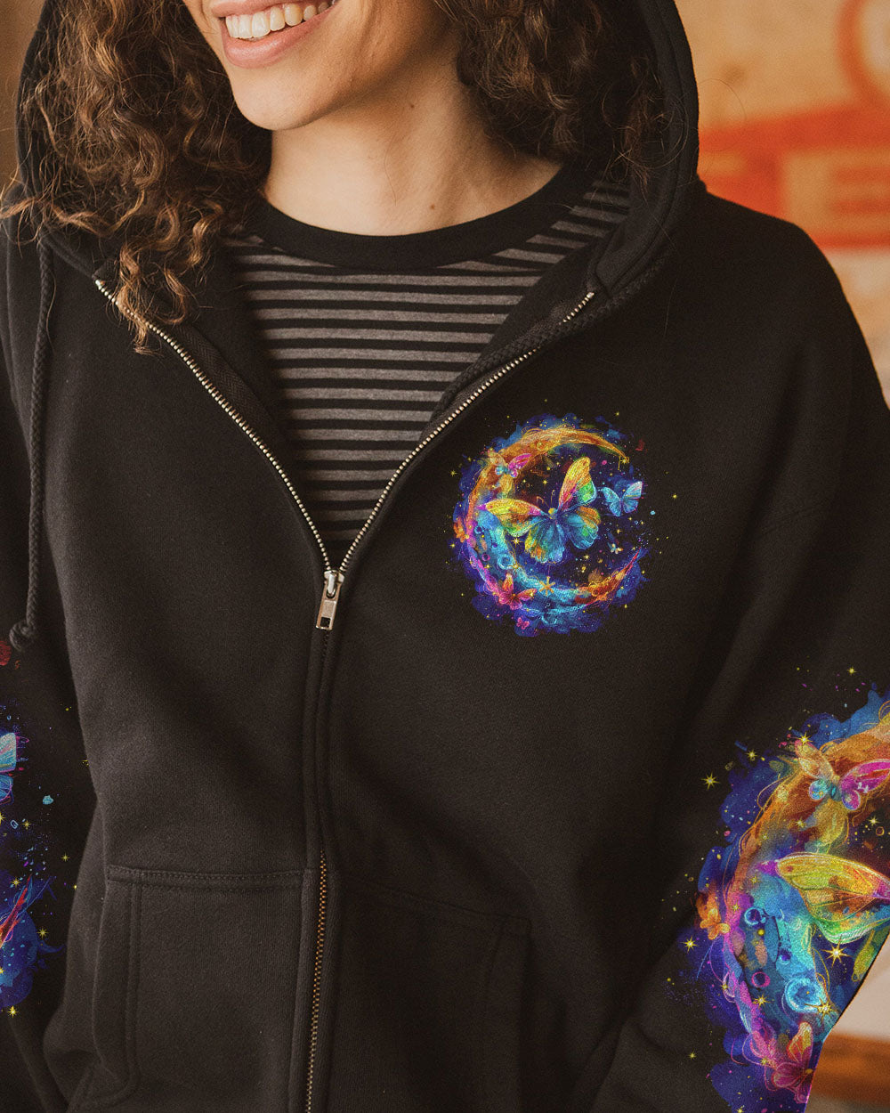 SHINE YOUR LIGHT FOR THE WORLD TO SEE BUTTERFLY ALL OVER PRINT - TYHI1203242