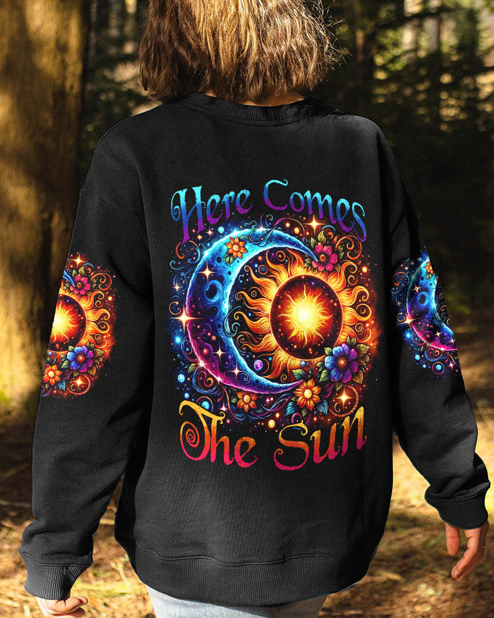 HERE COMES THE SUN ALL OVER PRINT - TYHI1504243
