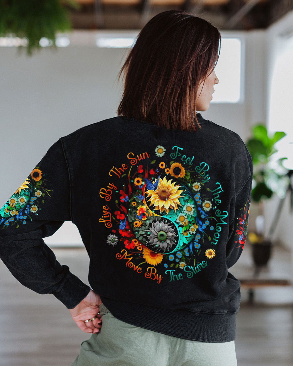 LIVE BY THE SUN FLOWERS ALL OVER PRINT - TYHI1704241