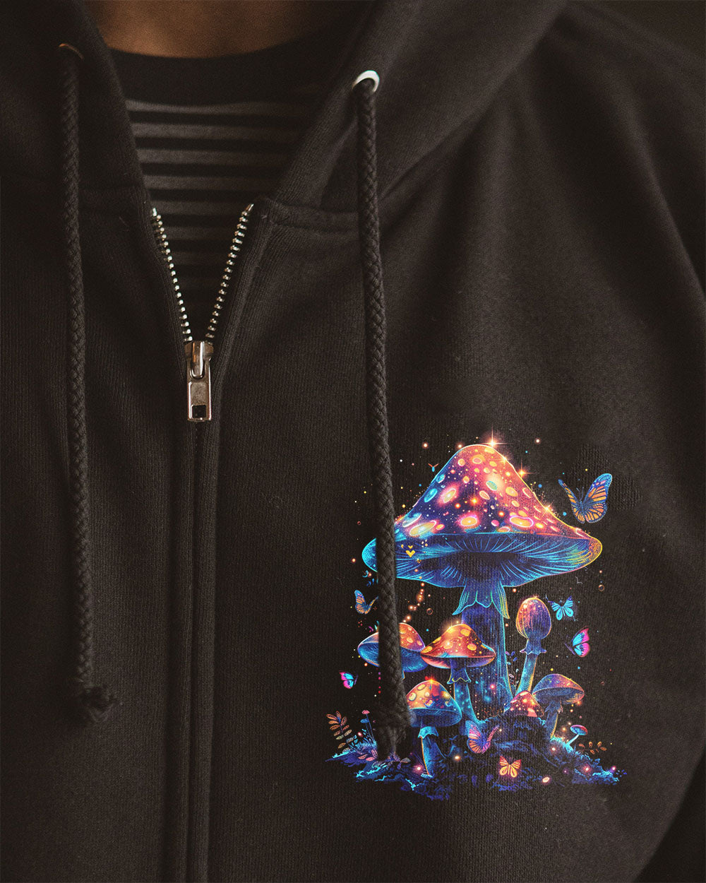 I WILL SHOW UP FOR MYSELF MUSHROOM ALL OVER PRINT - TYHI1803242