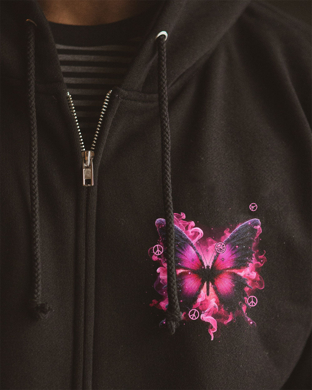 JUST BELIEVE BUTTERFLY ALL OVER PRINT - TYHI1904245