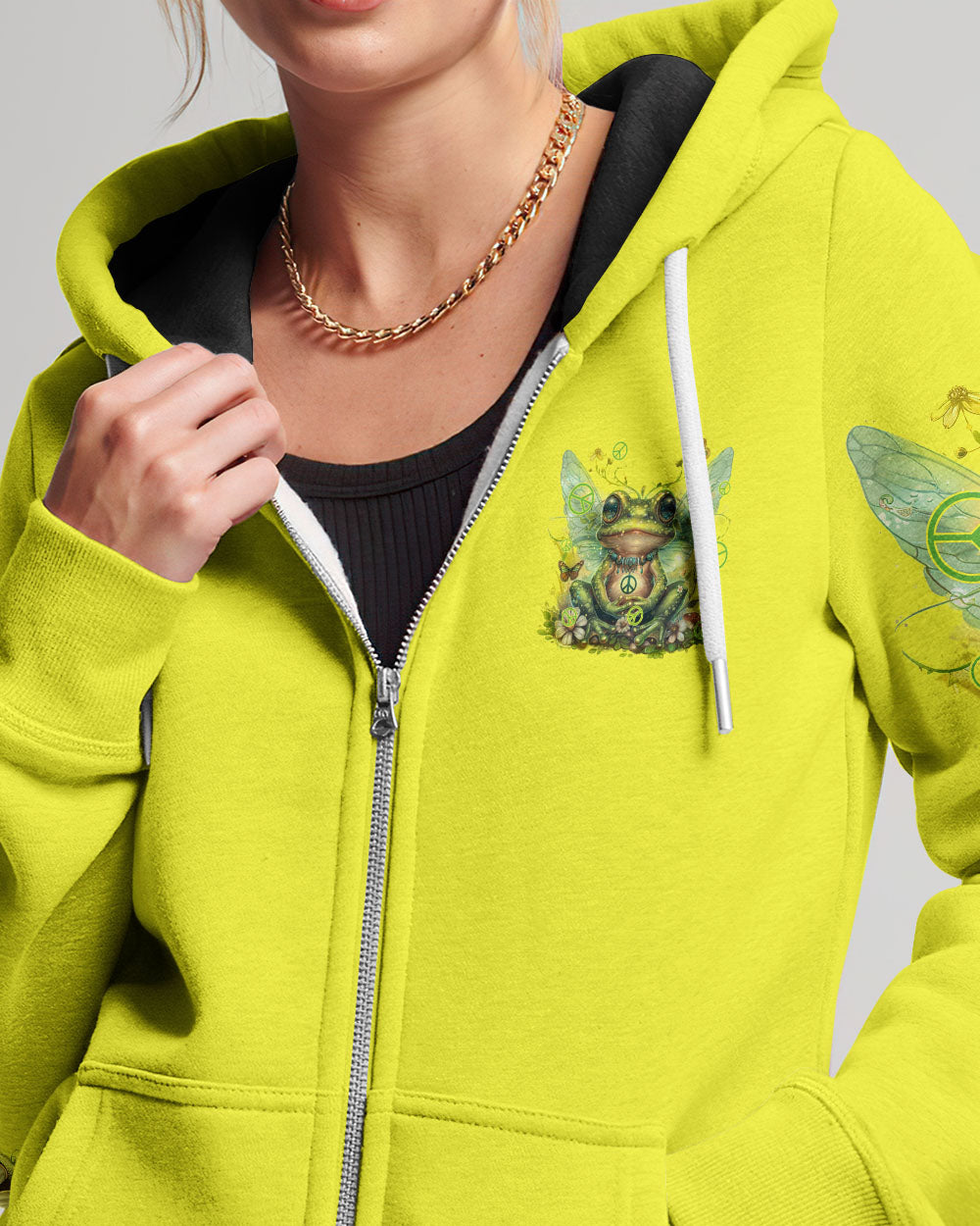 BE YOU THE WORLD WILL ADJUST FAIRY FROG ALL OVER PRINT - TYHI2003241