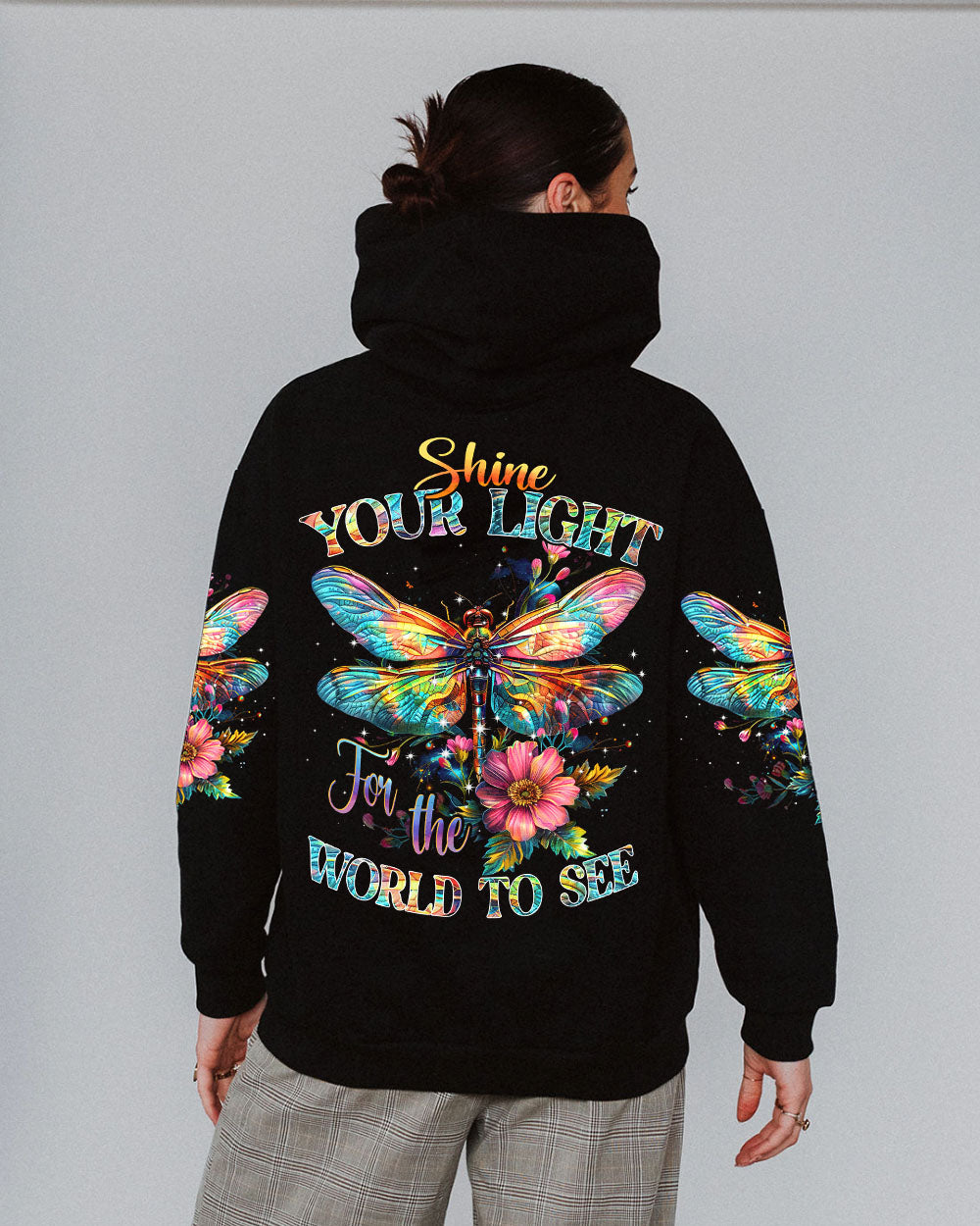 SHINE YOUR LIGHT FOR THE WORLD TO SEE DRAGONFLY ALL OVER PRINT - TYHI2003242