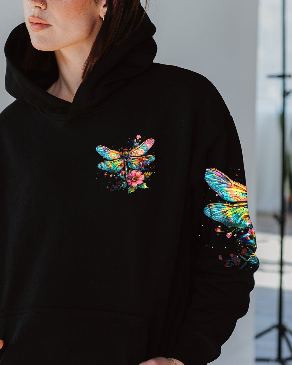 SHINE YOUR LIGHT FOR THE WORLD TO SEE DRAGONFLY ALL OVER PRINT - TYHI2003242
