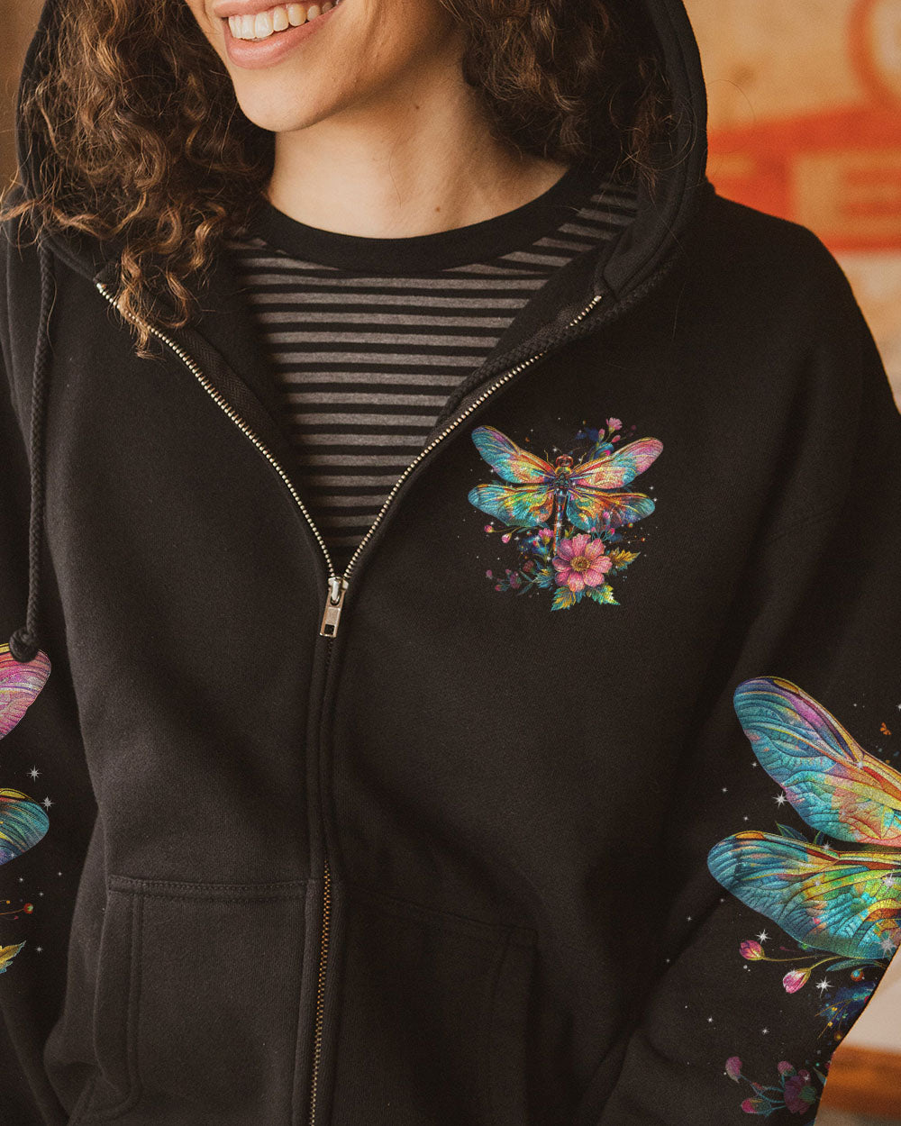 SHINE YOUR LIGHT FOR THE WORLD TO SEE DRAGONFLY ALL OVER PRINT - TYHI2003242