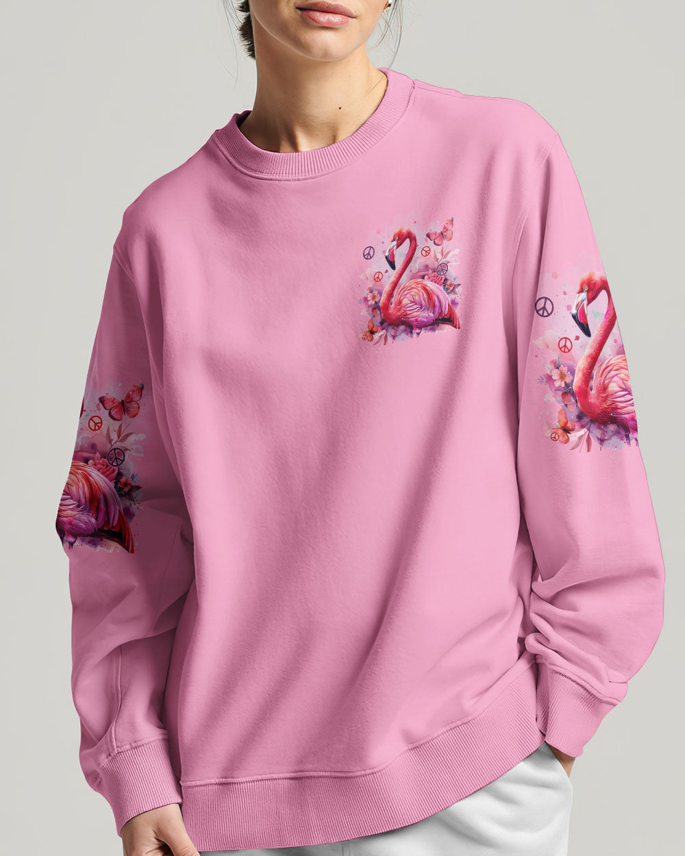 BE A FLAMINGO ALWAYS BE FABULOUS ALL OVER PRINT - TYHI2204241